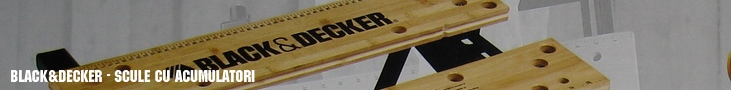 Scule cu acumulatori BLACK&DECKER