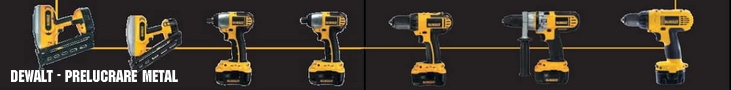 Prelucrare metal DEWALT